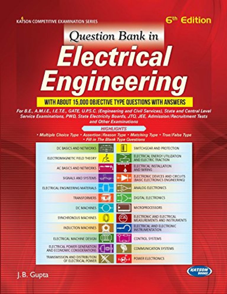 Electrical Engineering Objective Types Question by A. Handa M.Handa MgiDeals