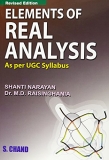 Real Analysis by Shantinarayan