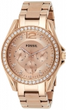Fossil Riley Analog Rose Gold Dial Women’s Watch – ES2811