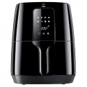 INALSA Nutri Fry-1400W Air Fryer Digital 4L,Smart AirCrisp Technology| 8-Preset, Touch Control & Digital Display| Variable Temp& Timer Control,(Black)