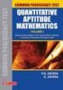 Quantitative Aptitude Math - Vol. 1